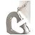 Colar C Heart Cartier em ouro branco 18K - vista 5
