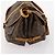 Louis Vuitton Saumur Monogram Canvas 35 Marrone - vista 4
