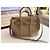 Sac tote Louis Vuitton Georges MM Gris en cuir Beige - vue 4