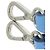 Borsa in pelle MCM 2 in 1 per donne Blu chiaro - vista 25