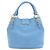Borsa in pelle 2 in 1 Miu Miu Blu chiaro - vista 2