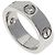 Anello Cartier Love in oro bianco con diamanti - vista 6