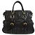 Prada schwarze Lammleder 2-Wege-Handtasche - Ansicht 2