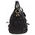Prada schwarze Lammleder 2-Wege-Handtasche - Ansicht 3