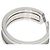 Anello Cartier C2 SM #52 in oro bianco 18K - vista 6