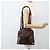 Borsa Tote Bamboo GUCCI Pelle lucida Marrone Oro Auth bs34270 D'oro - vista 23