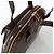 Borsa Tote Bamboo GUCCI Pelle lucida Marrone Oro Auth bs34270 D'oro - vista 6