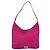 Borsa a Spalla ETRO in Nylon Rosa Argento Auth 174701A - vista 13