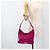 Borsa a Spalla ETRO in Nylon Rosa Argento Auth 174701A - vista 21