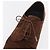 Scarpe eleganti PRADA in camoscio 9 Marrone Auth 174631A - vista 13