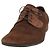 Scarpe eleganti PRADA in camoscio 9 Marrone Auth 174631A - vista 20