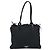 PRADA Borsa a mano in nylon nero argento Auth YKZ113 - vista 13