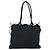 PRADA Borsa a mano in nylon nero argento Auth YKZ113 - vista 2
