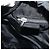 PRADA Borsa a mano in nylon nero argento Auth YKZ113 - vista 21