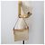 Burberry Schultertasche aus Canvas Hellbeige Silber Authentisch hk3642 - Ansicht 25