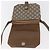 Bolso de Hombro GUCCI GG Plus Supreme PVC Beige Oro Auth ka3753 Dorado - vista 10