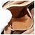 Bolso de Hombro GUCCI GG Plus Supreme PVC Beige Oro Auth ka3753 Dorado - vista 12