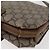 Bolso de Hombro GUCCI GG Plus Supreme PVC Beige Oro Auth ka3753 Dorado - vista 16