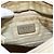 PRADA Borsa a mano in nylon beige argento Auth YKZ988 - vista 10