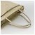 PRADA Borsa a mano in nylon beige argento Auth YKZ988 - vista 7