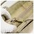 PRADA Borsa a mano in nylon beige argento Auth YKZ988 - vista 9