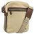 Borsa a Spalla Burberry Blue Label in Tela Beige Argento Auth hk3692