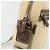 Borsa a Spalla Burberry Blue Label in Tela Beige Argento Auth hk3692 - vista 11