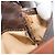 Céline Borsa a spalla in tela Macadam CELINE in pelle PVC marrone oro Auth YKZ056 D'oro - vista 12