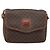 Céline Borsa a spalla in tela Macadam CELINE in pelle PVC marrone oro Auth YKZ056 D'oro - vista 13
