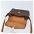 Céline Borsa a spalla in tela Macadam CELINE in pelle PVC marrone oro Auth YKZ056 D'oro - vista 7