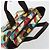 BALLY Handtasche aus Canvas in Multicolor Gold Auth ARZ038 Mehrfarben Golden - Ansicht 6