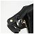 Céline Borsa a Spalla in Tela Macadam CELINE Camoscio Nero Oro Auth YKZ1464 D'oro - vista 10