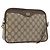 Gucci Bolso de Hombro GG Supreme PVC Beige Dorado 89 02 068 Auth YKZ782