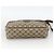 Gucci Borsa a Spalla GG Supreme PVC Beige Oro 001 56 0942 Auth BA11984 D'oro - vista 5