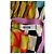 Autre Marque Mehrfarbiger Cardigan Mehrfarben - Ansicht 5