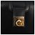 Céline Borsa a mano CELINE in pelle nera e oro Auth ARZ905 Nero D'oro - vista 10