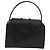 Céline Borsa a mano CELINE in pelle nera e oro Auth ARZ905 Nero D'oro - vista 2