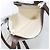 Bulgari Borsa a Spalla BVLGARI Logo Mania Canvas Beige Argento Auth INZ044A - vista 10