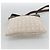 Bulgari Borsa a Spalla BVLGARI Logo Mania Canvas Beige Argento Auth INZ044A - vista 5