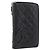 CHANEL Portafoglio Linea Cambon Pelle Nera Argento CC Auth 163865 Nero