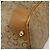 Céline Borsa a mano Celine C Sulky Carriage in PVC Beige Oro Auth INZ012 D'oro - vista 16