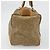 Céline Borsa a mano Celine C Sulky Carriage in PVC Beige Oro Auth INZ012 D'oro - vista 4