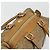 Céline Borsa a mano Celine C Sulky Carriage in PVC Beige Oro Auth INZ012 D'oro - vista 6