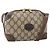 Gucci Borsa a Spalla GG Supreme PVC Beige Oro 67 01 5294 Auth YKZ1136 D'oro