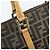 FENDI Zucca Canvas Tote Bag Schwarz Braun Auth YKZ349 - Ansicht 18