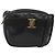 Borsa a Spalla Vala in Pelle Nera e Oro Salvatore Ferragamo Auth BA11993 Nero D'oro
