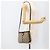 Borsa Sherry Line GG Supreme Web di GUCCI in PVC beige e oro 10 02 037 Auth BA11736 D'oro - vista 22