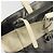 CHANEL Paris Biarritz GM Tote Bag Beschichtete Leinwand Grau Silber CC Auth bs34403 Braun - Ansicht 10