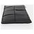 Monedero de cuero negro Bottega Veneta Auth 174643 - vista 3