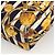 Borsa a mano Christian Dior in tela gialla Auth 174700 Giallo - vista 15